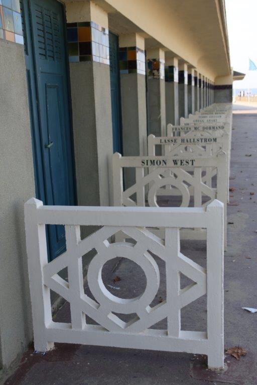 le nom d'Harvey Weinstein a été effacé à Deauville sur les Planches ©Sophie Quesnel