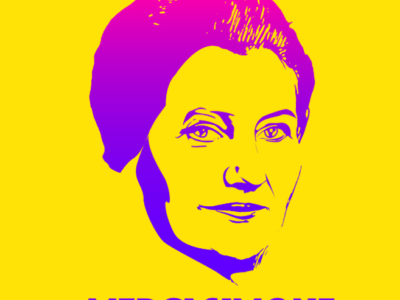 Merci Simone le collectif qui affiche Simone Veil dans Paris