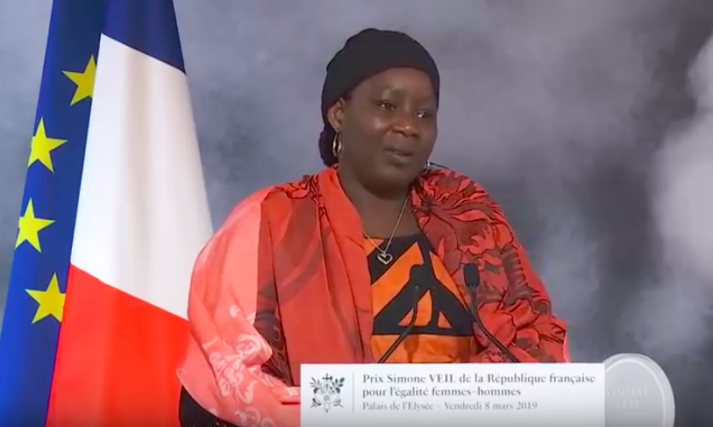 Extrait vidéo remise du 1er prix Simone Veil ©Présidence de la République