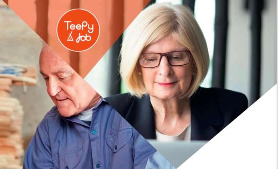 Teepy Job la plateforme d'emploi pour les seniors