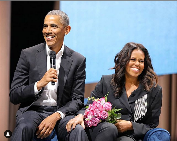 Michelle et Barack Obama ©Instagram