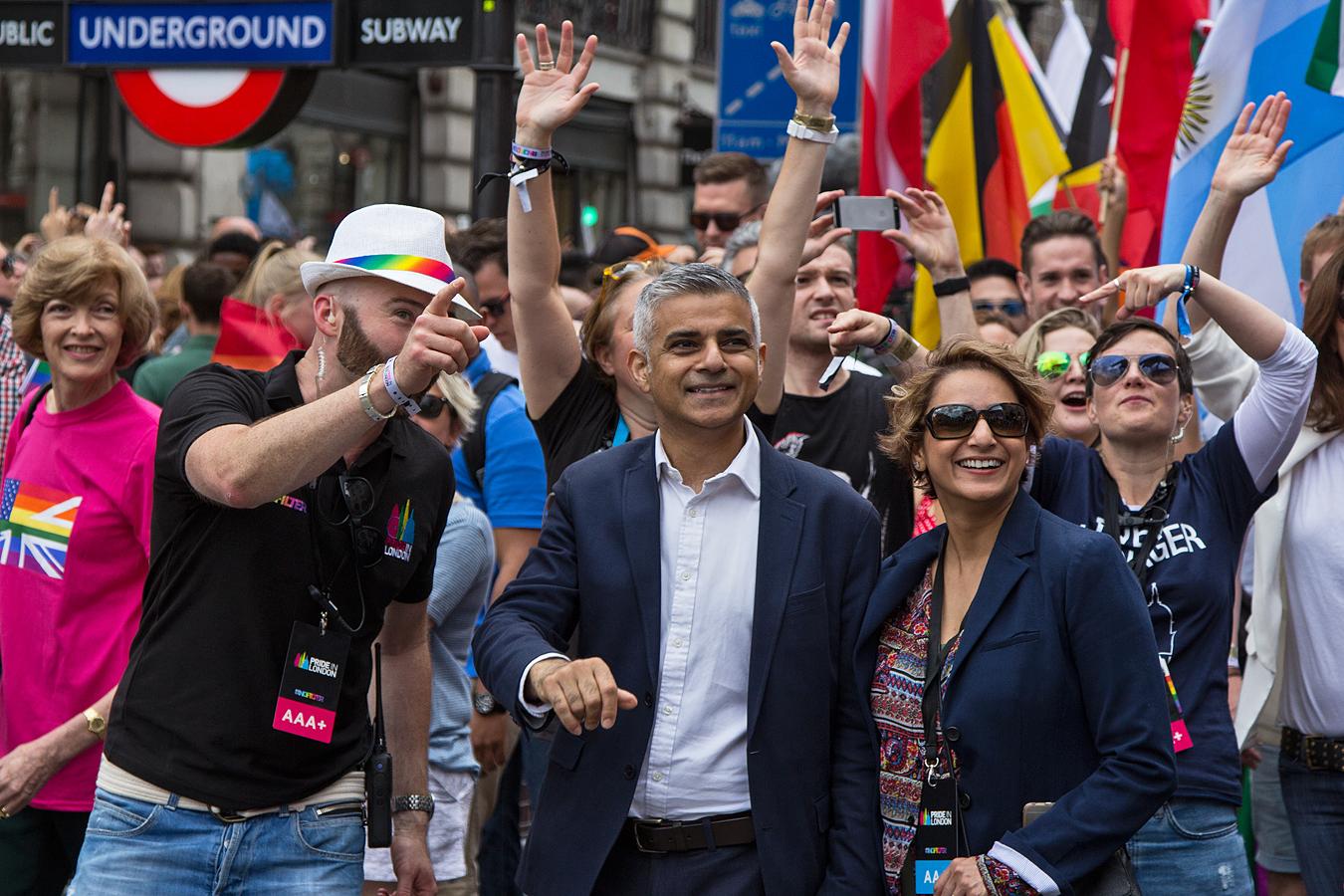 Le maire de Londres Sadiq Khan