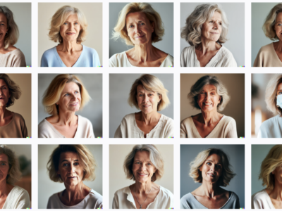 representation femmes 50 ans IA